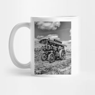 Showmans Engine "Lord Nelson" Black and White Mug